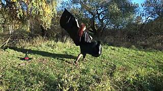 Does Leylakh's bikini dance tease in public?