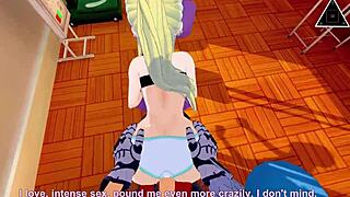 Koikatsu anime handjob with Edward and Winry uncensored