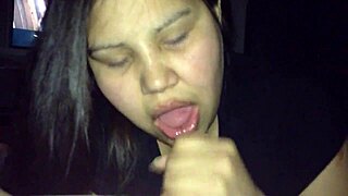 my girlfriend giving me a blowjob