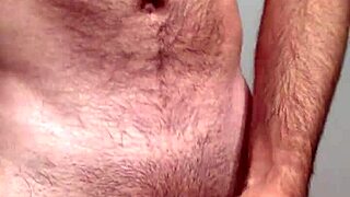 Cock lubed up and prostate stimulation to orgasmic in masturbatory