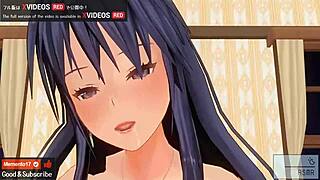 Uncensored ASMR anime with beautiful onee-san in slow sex