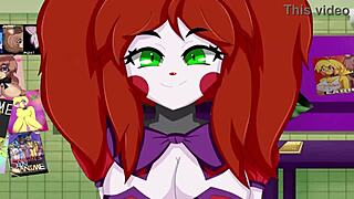 Circus Baby's Big Tits Exposed.