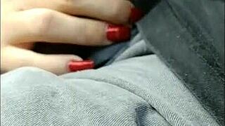 More bomb Latina head in the Florida car!