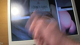 Cum tribute for Pinkbunny, what a load!