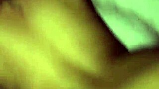 This amateur girl is moaning very loud while she takes a large cock