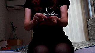 Любительская милфа 30+ обожает секс и кремпай в бритую пизду 😍