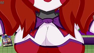 Circus Baby's Big Tits Exposed.