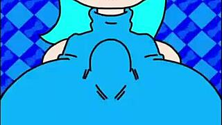 In different positions, Abby’s big ass is taken hard