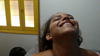 Young Argentine amateur Ela Baez searches for Brazilian cocks in voyeur video