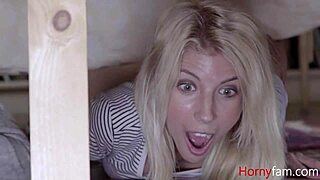 Teen Stepsisters Punished For Breaking Into Stepbrothers Room- Mia Evans & Missy Luv!