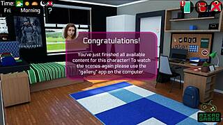 Milfy city ep 28 step sister swallows cum in bathroom