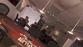 shemale sucks the croupier hard suggestively