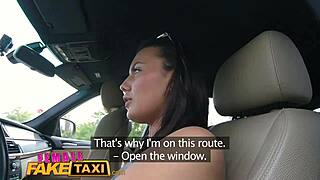 Female Fake Taxi Czech Driver Cums Hard From Expert Pussy Licking.