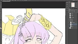 Busty hentai Athena shows off massive boobs