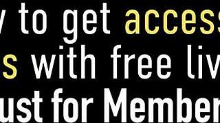 mini stallion rides monster cock while licking pussy