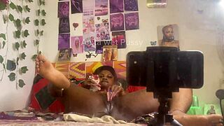 Anita's Wet Pussy Begs for Attention