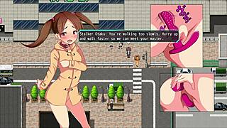 Stripping knight nymphoria engages in a public game with toys outdoors in part 3.