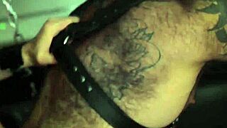 Tattooed Bear Atlas Grant Gets Tied Up And Fucked Raw