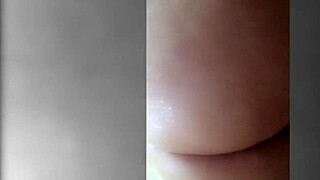 latina feels her big tits passion.