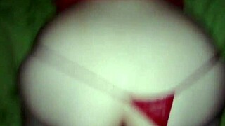 Horny redhead enjoys big black cock in doggystyle