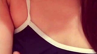 Nympho Selfie Girl Teases with Shaved Pussy?