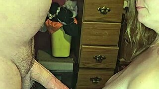 Milf Works Herself Up for Intense Pussy Slamming and Creampie.