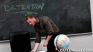 A steamy encounter with a naughty young woman lures an old and mature instructor away