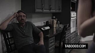 spoiled teen chloe cherry gets dpd by stepdad and stepuncle