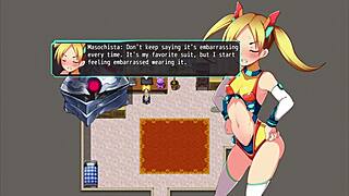 Stripping knight nymphoria engages in a public game with toys outdoors in part 3.