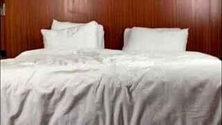 Wow, Alex Chance's huge boobs slammed by big euro dick in hotel!