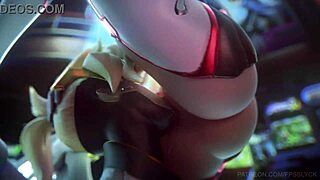 D.Va And Mercy Deflower Widowmaker In Intense Lesbian Scene