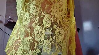 Latina Babe Teases Big Cock With Dirty Panties!