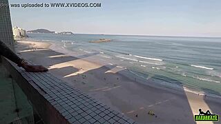 Latina Elisa Sanches Flaunts Big Tits in Public Monster Cock Action