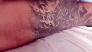 Hubby gets a handjob surprise after wife's teasing ride