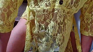 Latina Babe Teases Big Cock With Dirty Panties!