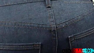 Interracial gay hardcore sex in the office with virgin ass