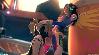 Mercy deepthroats dva