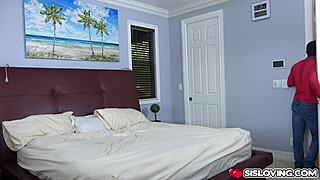 i watch stepsisters pleasure each other's tight pussies in bedroom