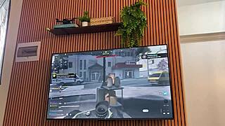 Horny Latina wife sucks and rides husband’s cock during gaming