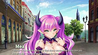 stealing monster girl harem ep1, creampie with stuck demon 😈