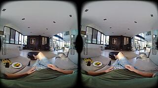 I enjoy romantic VR sex with Mary Popiense in POV