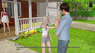 ripples 40 with big tits and monster cock in 3d game