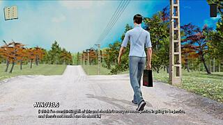 ripples 40 with big tits and monster cock in 3d game