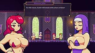 Check Out Scarlet Maiden In This Hentai Game With Big Tits