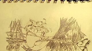 in this parody, a fuck doll offers blowjobs and sex for cash, teasing the full version with her eager antics