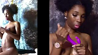 goddess luxxx28 sneak peeks pussy spread playing with sexy ass toys ebony babe playing with her black and pink pussy