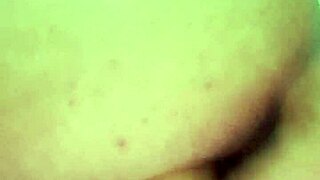 Dildo stretches my anal wide open like a blooming flower