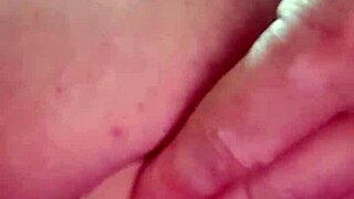 Dildo stretches my anal wide open like a blooming flower