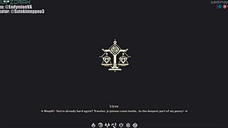 ganyu in an exciting anime adventure!