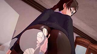 couple in 3d animation